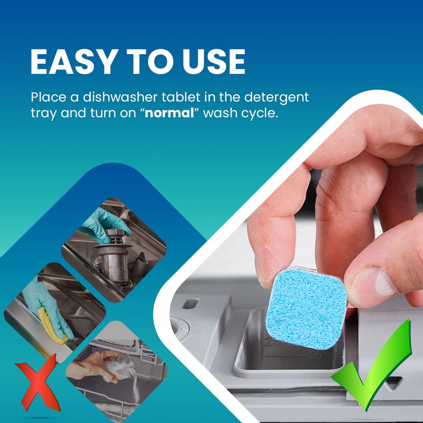 Maravello Dishwasher Cleaner, 28 Tablets