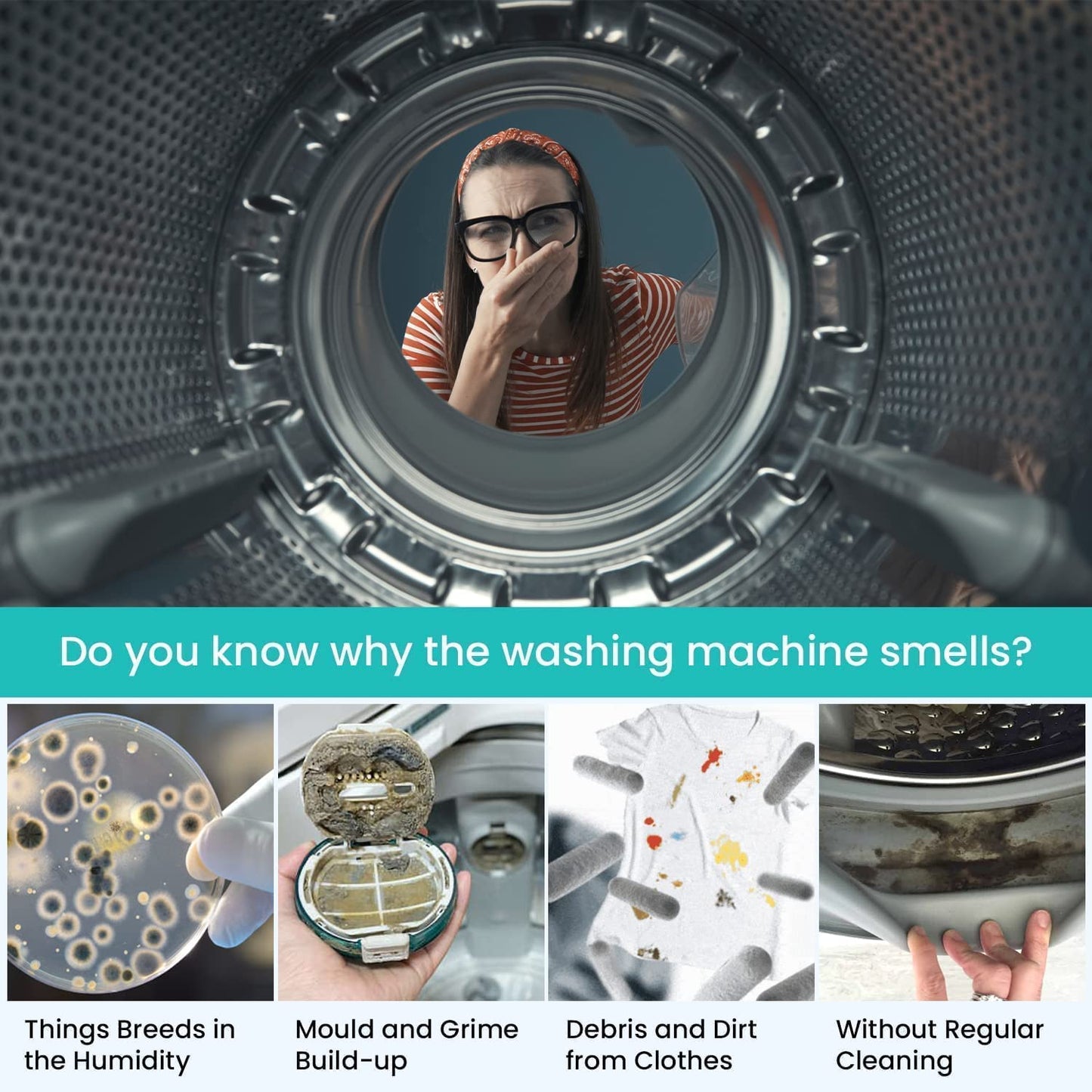 Maravello Washing Machine Cleaner Lemon Scent 28 Tablets
